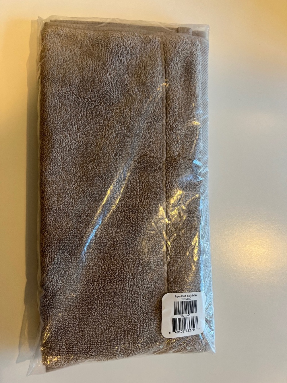 NIB Brooklinen Super-Plush Washcloths 2-Pack in Driftwood